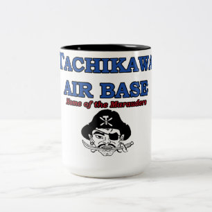 Caneca De Café Em Dois Tons Base aérea de Tachikawa