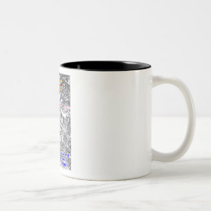Caneca De Café Em Dois Tons base aérea de tachikawa