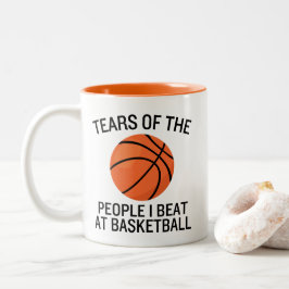 Caneca De Café Em Dois Tons Basketball 