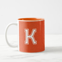Caneca De Café Em Dois Tons Basquete Personalizado