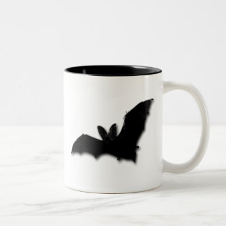 Caneca De Café Em Dois Tons Bat Preto