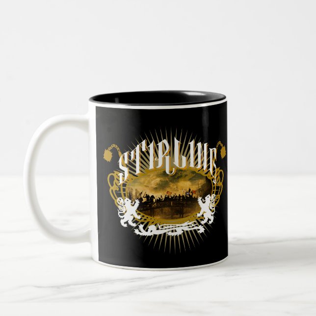 Caneca De Café Em Dois Tons Batalha da Ponte Stirling (Esquerda)