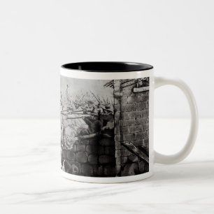 Caneca De Café Em Dois Tons Batalha de Monterey