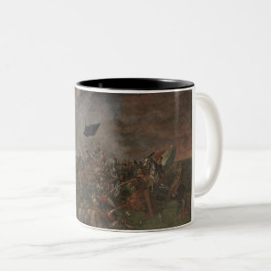 Caneca De Café Em Dois Tons Batalha de San Jacinto