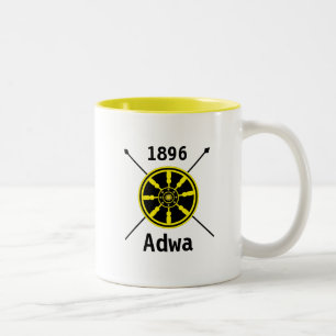 Caneca De Café Em Dois Tons Batalha do Dia da Vitória de Adwa, Etiópia Mug