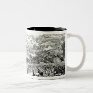 Caneca De Café Em Dois Tons Batalha sempre memorável de Buena Vista