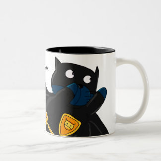 Caneca De Café Em Dois Tons Batcat