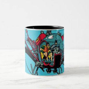 Caneca De Café Em Dois Tons Batcopter