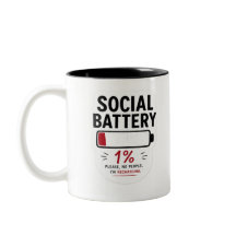 Bateria Social Baixa Adesivo Engraçado para Introv