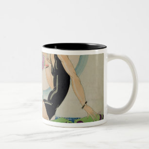 Caneca De Café Em Dois Tons Bather, c.1925