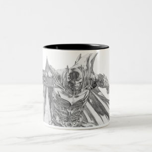 Caneca De Café Em Dois Tons Batman com desenho de capa
