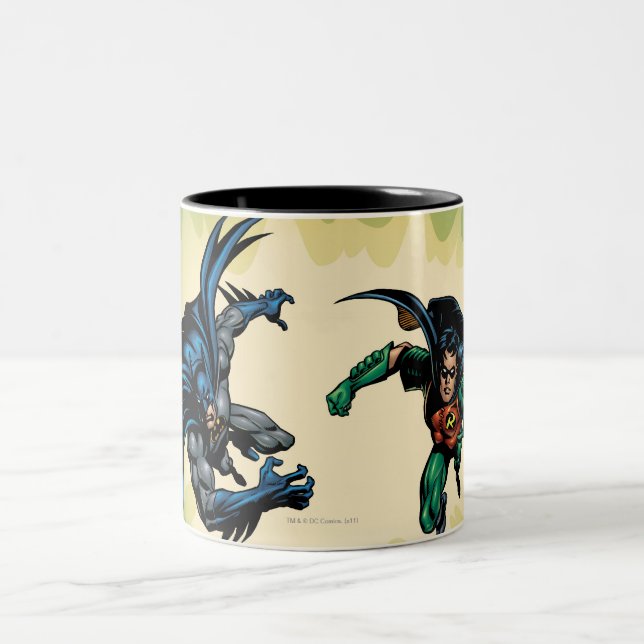 Caneca De Café Em Dois Tons Batman Knight FX - 20B (Centro)