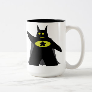 Caneca De Café Em Dois Tons Batmeeple taça