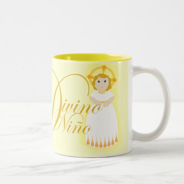 Caneca De Café Em Dois Tons "Bautismo", comunhão, a Caneca-Costomize da (Direita)