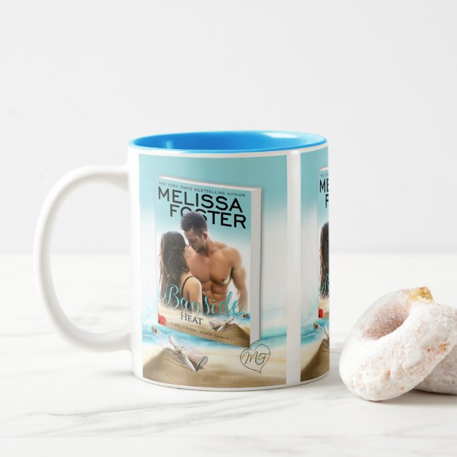 Caneca De Café Em Dois Tons Bayside Heat Mug (Com Donut)