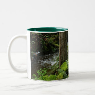 Caneca De Café Em Dois Tons BC natureza Drinkware da região selvagem das