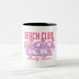 Caneca De Café Em Dois Tons beach club