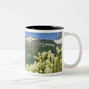 Caneca De Café Em Dois Tons Beargrass perto de Logan Pass no Parque Nacional G