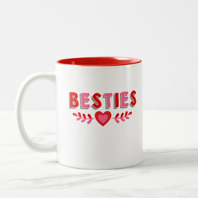 Caneca De Café Em Dois Tons Beasties (Esquerda)