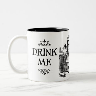 Caneca De Café Em Dois Tons Beba-me
