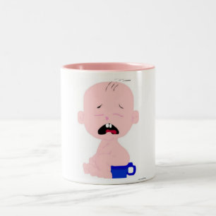 Caneca De Café Em Dois Tons Bebê Boom Mug