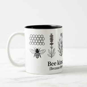 Caneca De Café Em Dois Tons Bebê Kind ou Buzz Off Mug   Taça Engraçada De Café