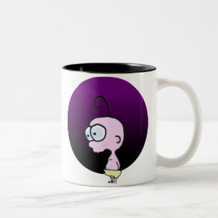 Caneca De Café Em Dois Tons Bebê Rosa