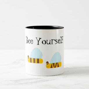 Caneca De Café Em Dois Tons Bebe Yourself Mug