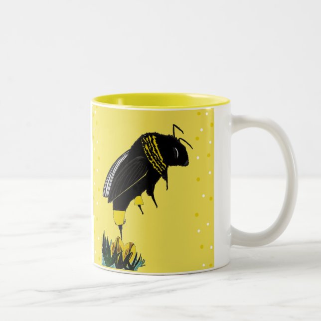 Caneca De Café Em Dois Tons Bee Mug (Direita)