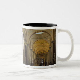 Caneca De Café Em Dois Tons Beijo de Cupido e Psique, por Antonio Canova