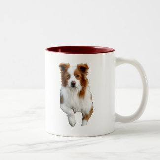 Caneca De Café Em Dois Tons beira collie2