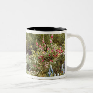 Caneca De Café Em Dois Tons Beira herbácea