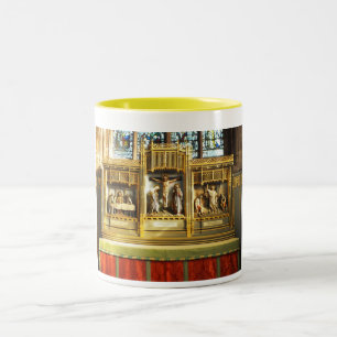 Caneca De Café Em Dois Tons Belas cenas religiosas