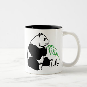 Caneca De Café Em Dois Tons Beleza da panda