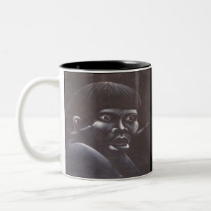 Caneca De Café Em Dois Tons Beleza do eterno