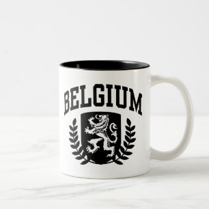 Caneca De Café Em Dois Tons Bélgica
