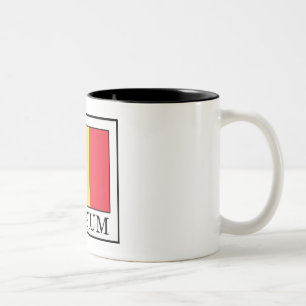 Caneca De Café Em Dois Tons Bélgica