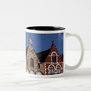 Caneca De Café Em Dois Tons Bélgica, Brugge (também Brug ou Bruge). UNESCO 2