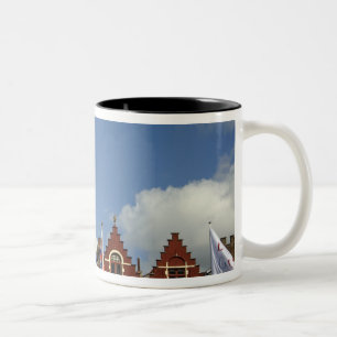 Caneca De Café Em Dois Tons Bélgica, Brugge (também conhecido como Brug ou Bru