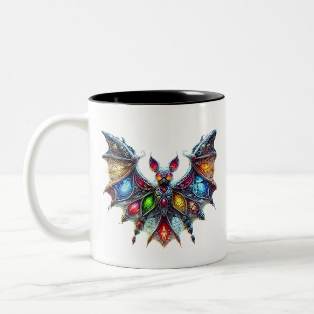 Caneca De Café Em Dois Tons Belo Bat (Esquerda)