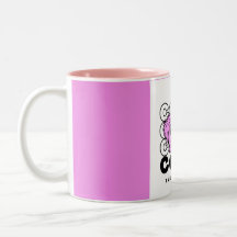 Belo Cachorro Cor Rosa Mug Novo Design