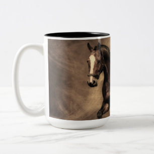 Caneca De Café Em Dois Tons Belo travesseiro decorativo marrom