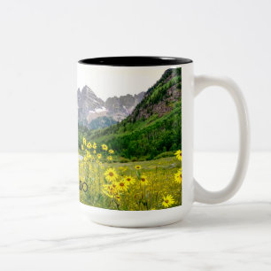 Caneca De Café Em Dois Tons Bels marrons