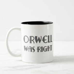 Caneca De Café Em Dois Tons Bem, estava certo