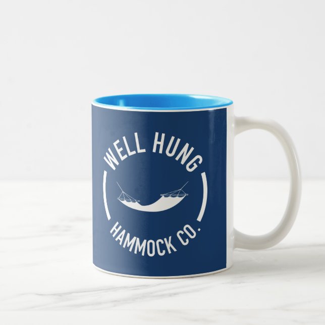 Caneca De Café Em Dois Tons Bem Hung Hammock Company (Direita)
