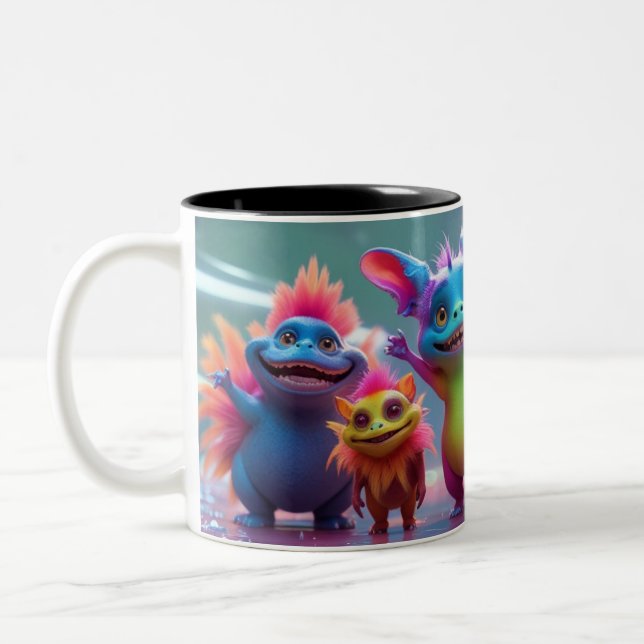 CANECA DE CAFÉ EM DOIS TONS BEM-VINDO (Esquerda)