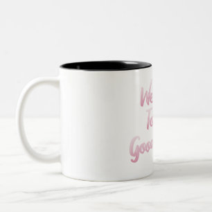 CANECA DE CAFÉ EM DOIS TONS BEM-VINDO AO BOM LUGAR
