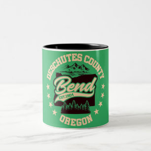 Caneca De Café Em Dois Tons Bend,Oregon