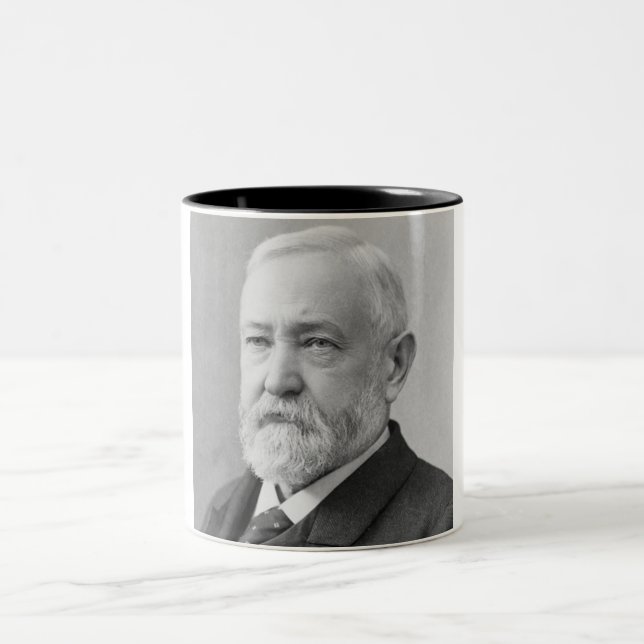 Caneca De Café Em Dois Tons Benjamin Harrison (Centro)