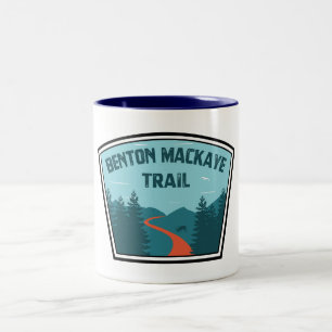 Caneca De Café Em Dois Tons Benton MacKaye Trail